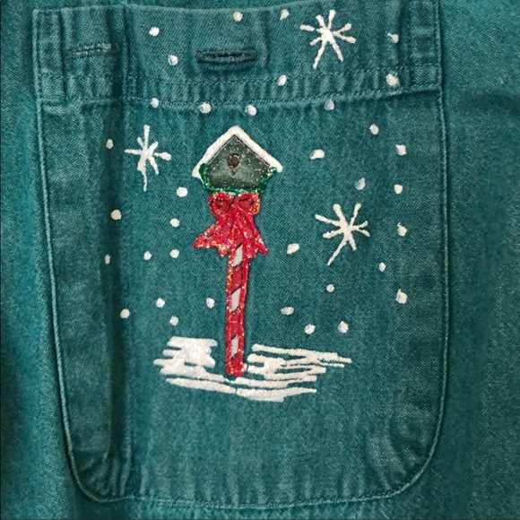 Women’s Christmas Button Up - Picture 5 of 6